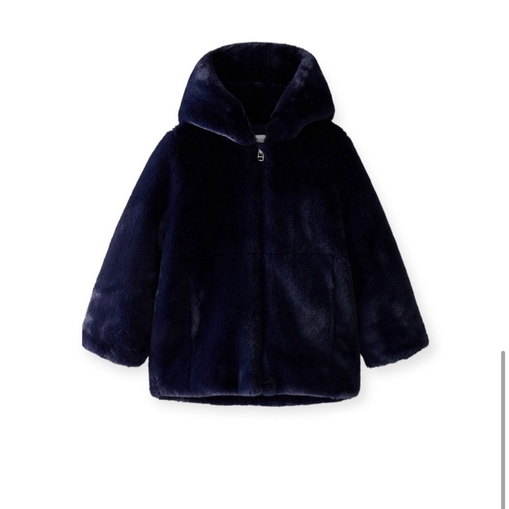 ZARA FAUX FUR COAT